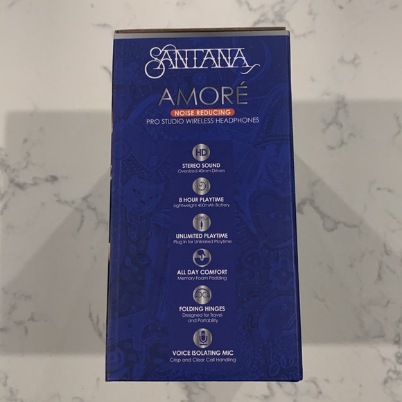 Santana Amore Noise Reducing Pro Studio Wireless Headphones 🎧 - Picture 5 of 6